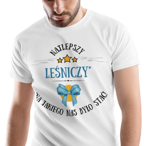 T-Shirt Męski Dla Leśniczego Koszulka M Prezent
