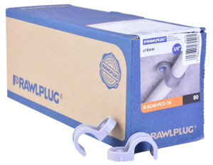 Rawlplug Uchwyt Pojedynczy Do Rurek Instal.18mm
