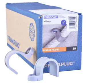 Rawlplug Uchwyt Pojedynczy Do Rurek Instal.32mm
