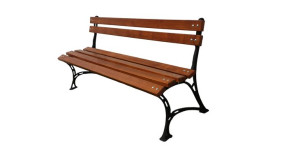 Solidna ŻELIWNA Ławka 150cm ogrodowa parkowa tarasowa