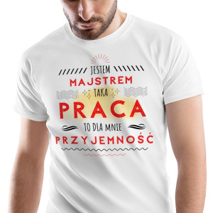 T-Shirt Męski Dla Majstra Koszulka XXL Prezent