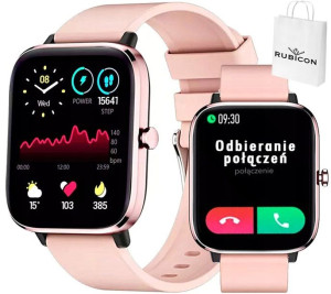 Zegarek Damski SMARTWATCH Rubicon RNCE79 rozmowy zestaw z torebką