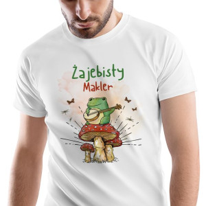 T-Shirt Męski Dla Maklera Koszulka XXL Prezent