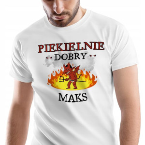 T-Shirt Męski Dla Maksa Koszulka L Prezent