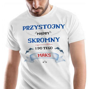 T-Shirt Męski Dla Maksa Koszulka XXL Prezent