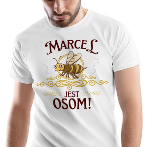T-Shirt Męski Dla Marcela Koszulka L Prezent