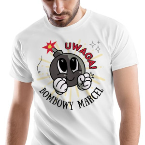 T-Shirt Męski Dla Marcela Koszulka M Prezent