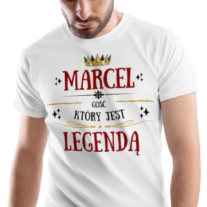 T-Shirt Męski Dla Marcela Koszulka XL Prezent