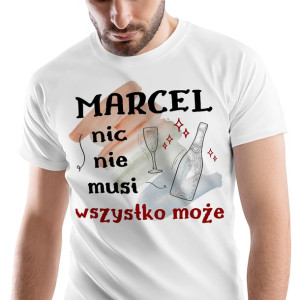 T-Shirt Męski Dla Marcela Koszulka XXL Prezent