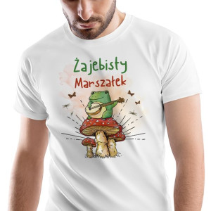 T-Shirt Męski Dla Marszałka Koszulka S Prezent