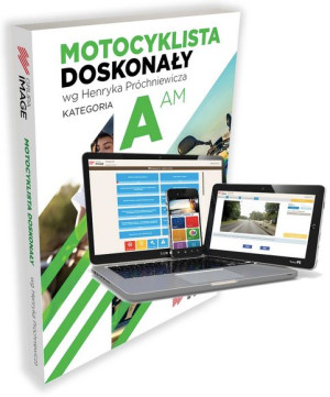 Motocyklista Doskonały Kat.A,A1,A2,AM. Podręcznik+testy 2023