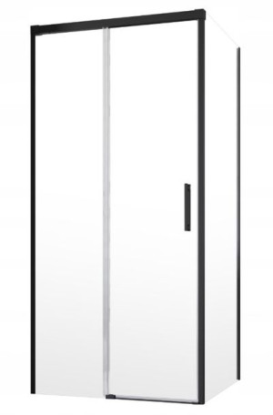 Kabina RADAWAY Idea Black KDJ 120x90 Lewa przej