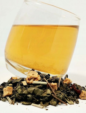 FITNESS 250 g herbata zielona YERBA MATE jabłko
