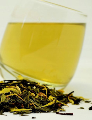 MANGO-MARACUJA 250 g herbata zielona SENCHA pyszna