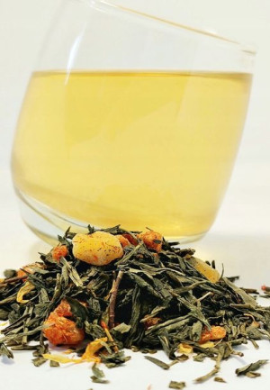 ZIELONE MANGO 250 g herbata zielona SENCHA mega