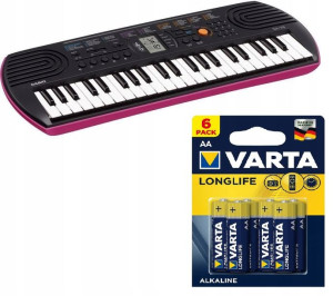 Casio Sa-78 Keyboard Dla Dzieci 5 Lat Gw +baterie