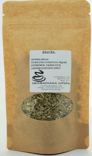 BRATEK FIOŁEK TRÓJBARWNY suszony 250 g na trądzik