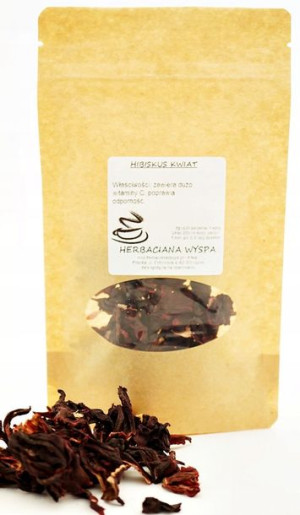 KWIAT HIBISKUSA 250 g pyszny zdrowy na odporność