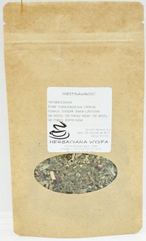 NIESTRAWNOŚĆ 250 g herbata ziołowa na pełen brzuch