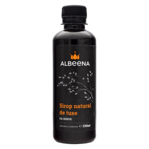 Albeena Syrop naturalny miód i zioła NA KASZEL dla dzieci 250ml