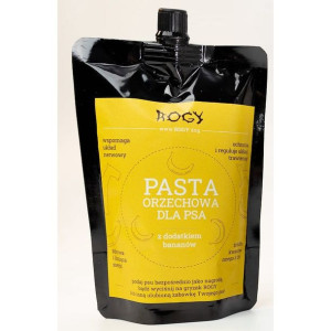 ROGY Pasta orzechowa dla psa z dodatkiem bananów 300g