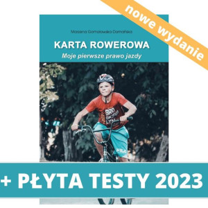 Karta rowerowa. Książka + płyta testy. Nowość