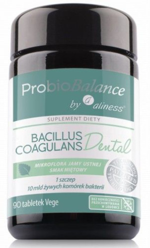 ProbioBALANCE, Dental do ssania 10mld x 90 vege tabs.