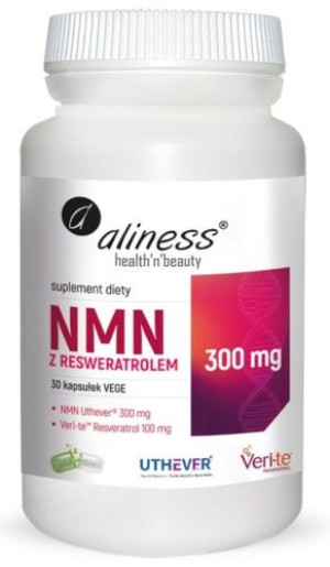 NMN z resweratrolem 300mg/100mg