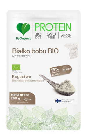 Białko bobu BIO w proszku 200g