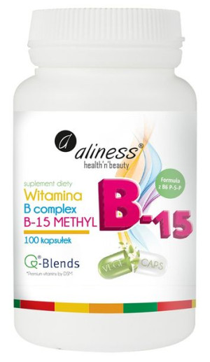 Witamina B Complex B-15 Methyl  100 kapsułek