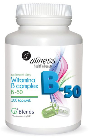 Witamina B complex B-50 100 kaps. B Komplex