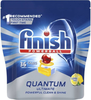 Finish Quantum ULTIMATE Kapsułki do Zmywarki Lemon