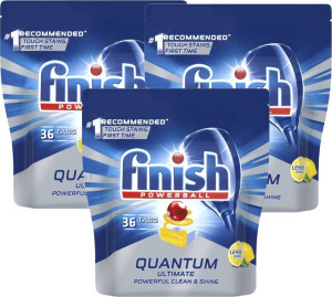 Finish Quantum ULTIMATE Kapsułki do Zmywarki 3x36