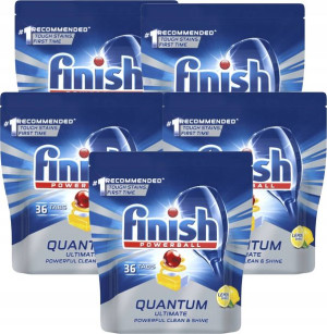 Finish Quantum ULTIMATE Kapsułki do Zmywarki 5x36