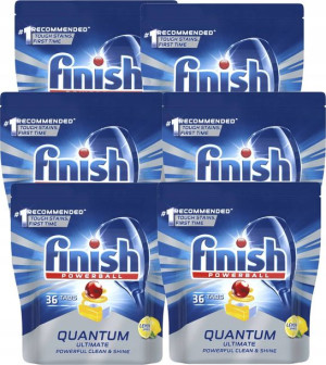 Finish Quantum ULTIMATE Kapsułki do Zmywarki 6x36
