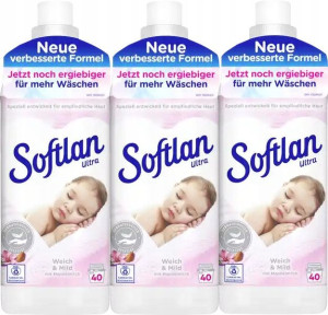 Softlan Ultra Weich&Mild Płyn do Płukania 120p