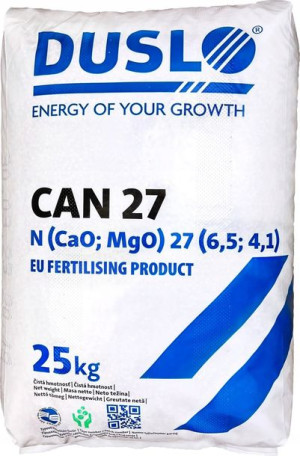 Nawóz Saletrzak 25kg Duslo Nawóz Azotowy Trawnik