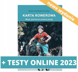 Karta rowerowa. Testy online 7 dni i książka. Nowość