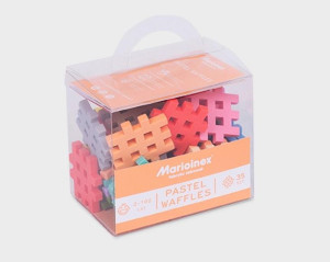Klocki konstrukcyjne mini pastel 35 sztuk 03674