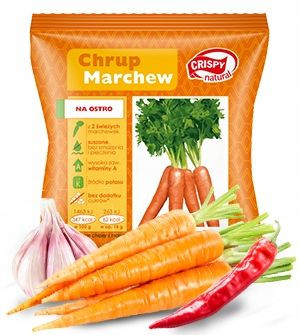 Crispy Natural Marchew 18g