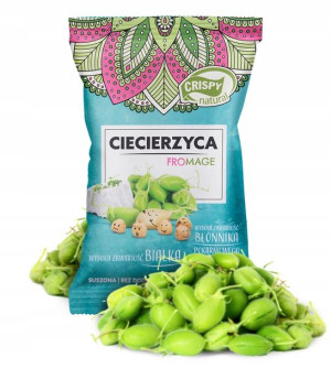 Crispy Natural Ciecierzyca z posypką fromage 25g
