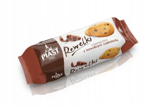 Rewelki z kawałkami czekolady Piast Głogówek 165g