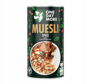 OneDayMore Musli Spice ciasteczka z czekoladą 450g