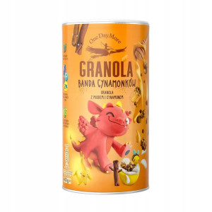 OneDayMore Granola Banda Cynamonków 400g