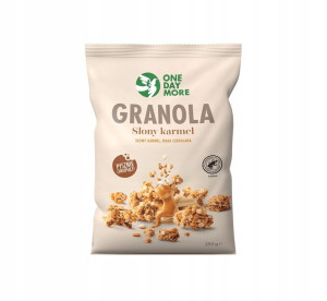 OneDayMore Granola Słony karmel Biała czekolada