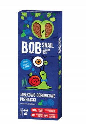 Bob Snail Ślimak Bob Jabłko Borówka 30g