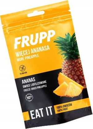10x FRUPP Owoce Liofilizowane Ananas 15g