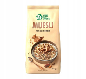 OneDayMore Musli z mleczną czekoladą 700g