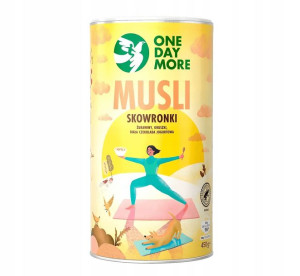 OneDayMore Musli Skowronki żurawina gruszka 450g