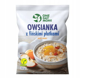 OneDayMore Owsianka z fińskimi płatkami morele